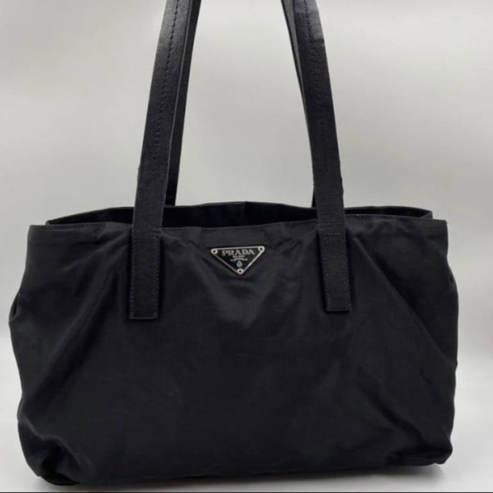 Authentic vintage Prada nylon tote